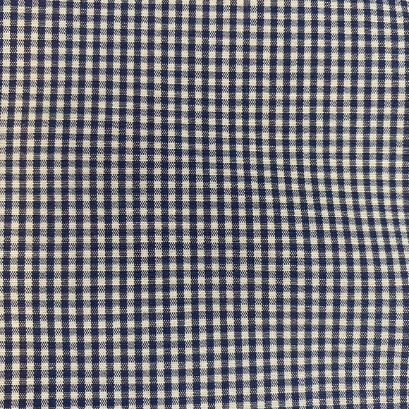 OLD NAVY Classic Signature Shirt Men's XXL Slim Blue Check long sleeve button up - Picture 4 of 7